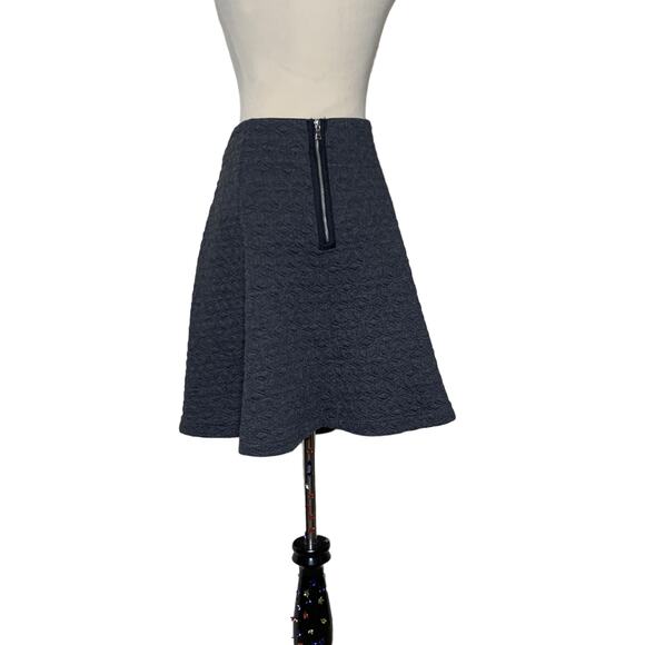 Gap gray A-Line mini skirt size large - Picture 2 of 8